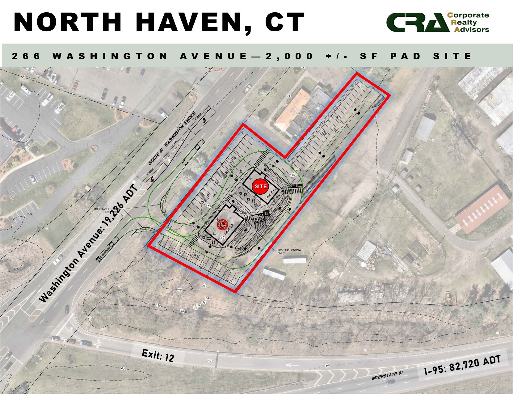266 Washington ave, North Haven, CT à louer Plan de site– Image 1 sur 3