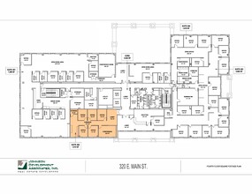 320 E Main St, Spartanburg, SC à louer Plan de site– Image 1 sur 1