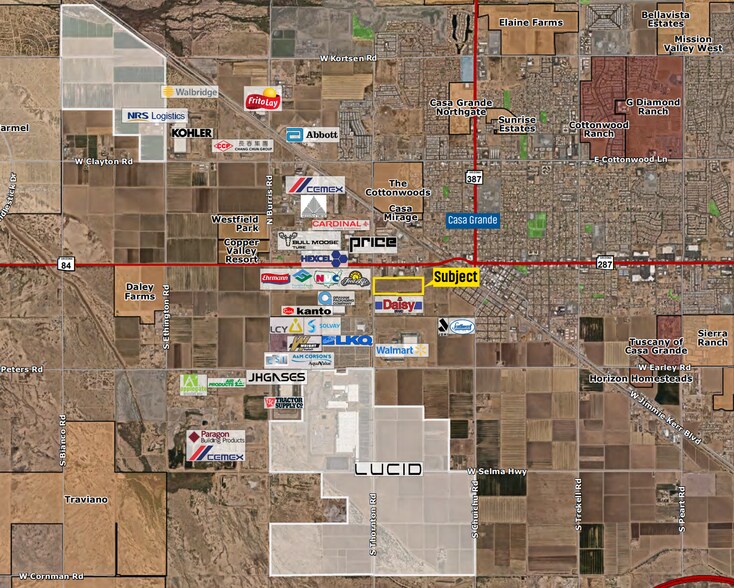 Thornton Road & 84 hwy, Casa Grande, AZ à vendre - Photo de l’immeuble – Image 2 sur 2