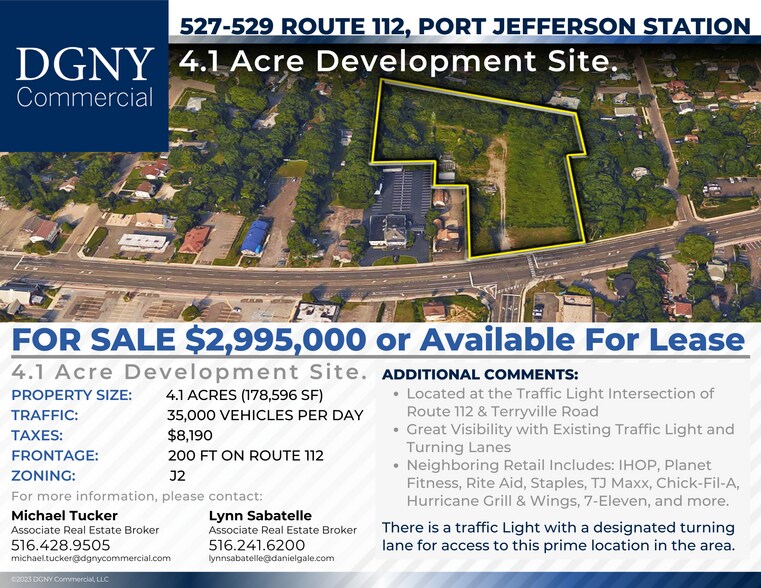 527-529 Route 112, Port Jefferson Station, NY à vendre - Photo de l’immeuble – Image 2 sur 6