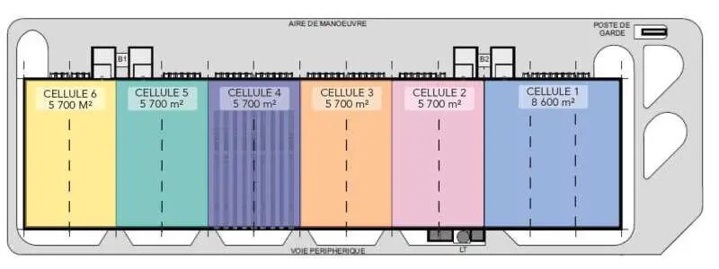 Industriel/Logistique dans Amanlis à louer - Plan d’étage – Image 3 sur 3