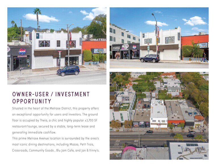 7661-7663 Melrose Ave, Los Angeles, CA à vendre - Photo de l’immeuble – Image 3 sur 11