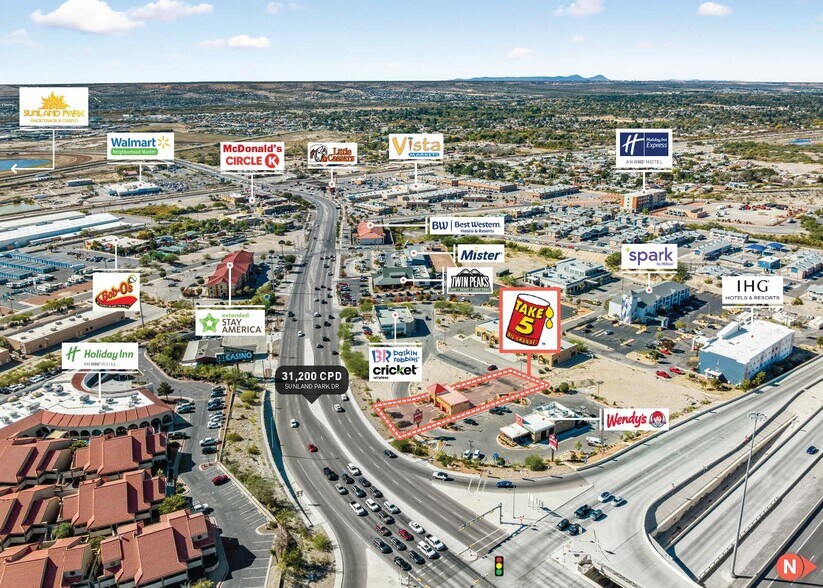 915 Sunland Park Dr, El Paso, TX à vendre - Photo de l’immeuble – Image 3 sur 5