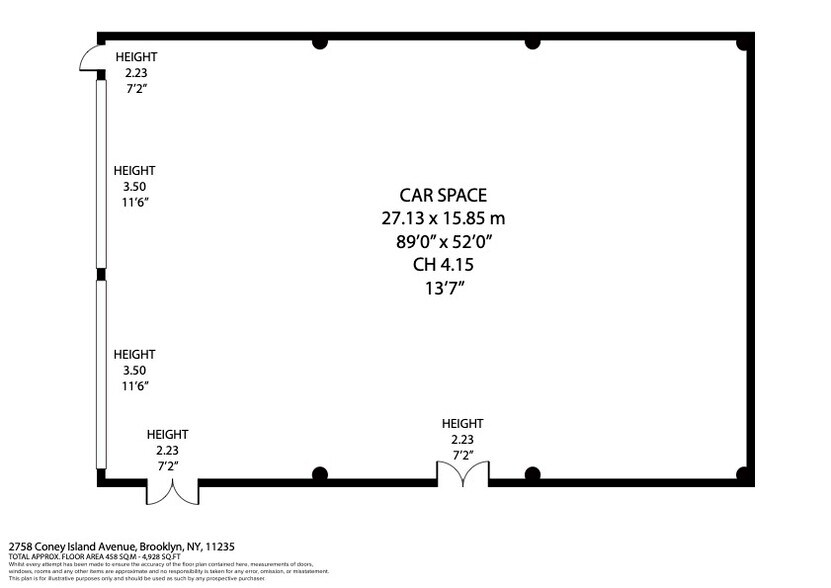 2758 Coney Island Ave, Brooklyn, NY à louer - Plan d’étage – Image 3 sur 19