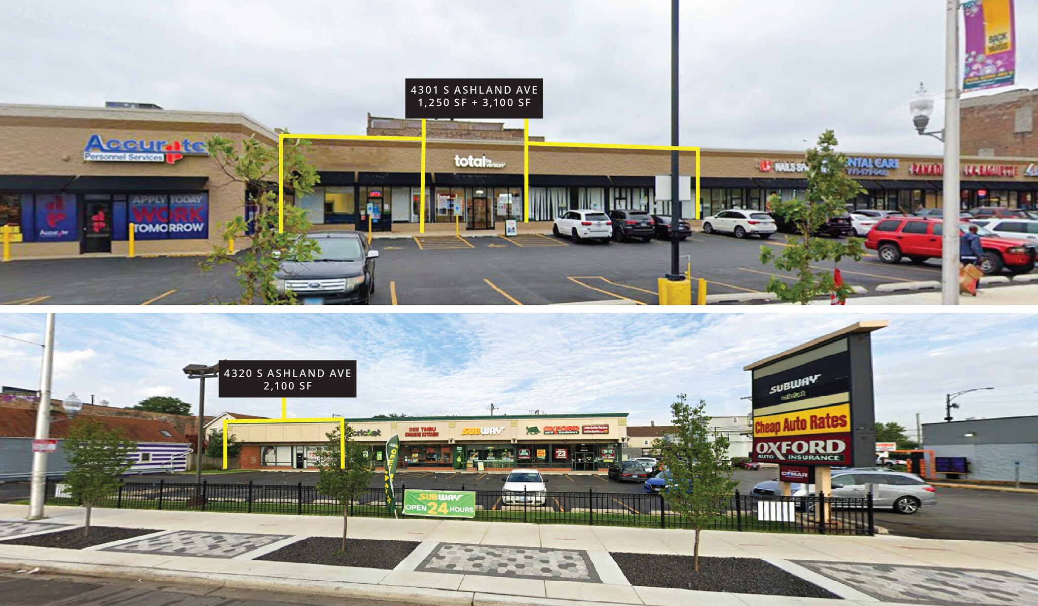 4312-4322 S Ashland Ave, Chicago, IL à louer Photo de l’immeuble– Image 1 sur 2