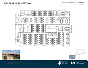 4700 W Sam Houston Pky N, Houston, TX à louer Plan d’étage– Image 1 sur 1