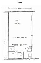 W188N11778-W188N11786 Maple Rd, Germantown, WI à louer Plan d’étage– Image 1 sur 1
