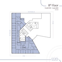 1220 L St NW, Washington, DC à louer Plan d’étage– Image 1 sur 1