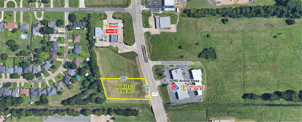 0 Airline Dr, Bossier City, LA à vendre - Photo de l’immeuble – Image 2 sur 3