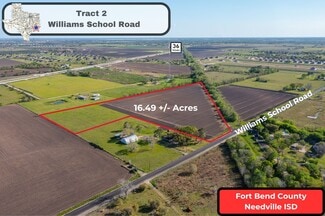 Plus de détails pour Tract 2 Williams School Rd rd, Needville, TX - Terrain à vendre