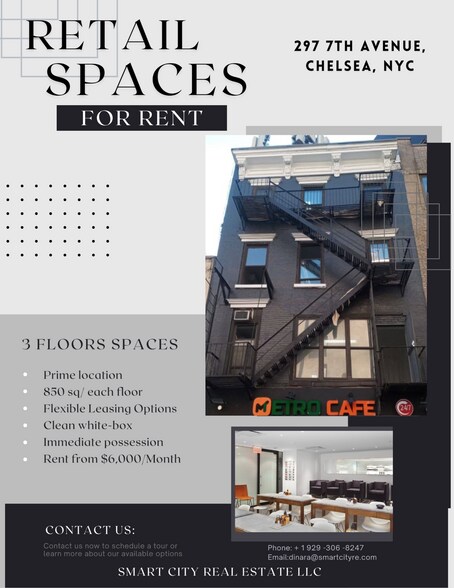 297 Seventh Ave, New York, NY à louer - Photo de l’immeuble – Image 2 sur 7