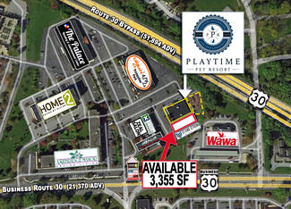 Plus de détails pour 983 E Lancaster Ave, Downingtown, PA - Local commercial à louer