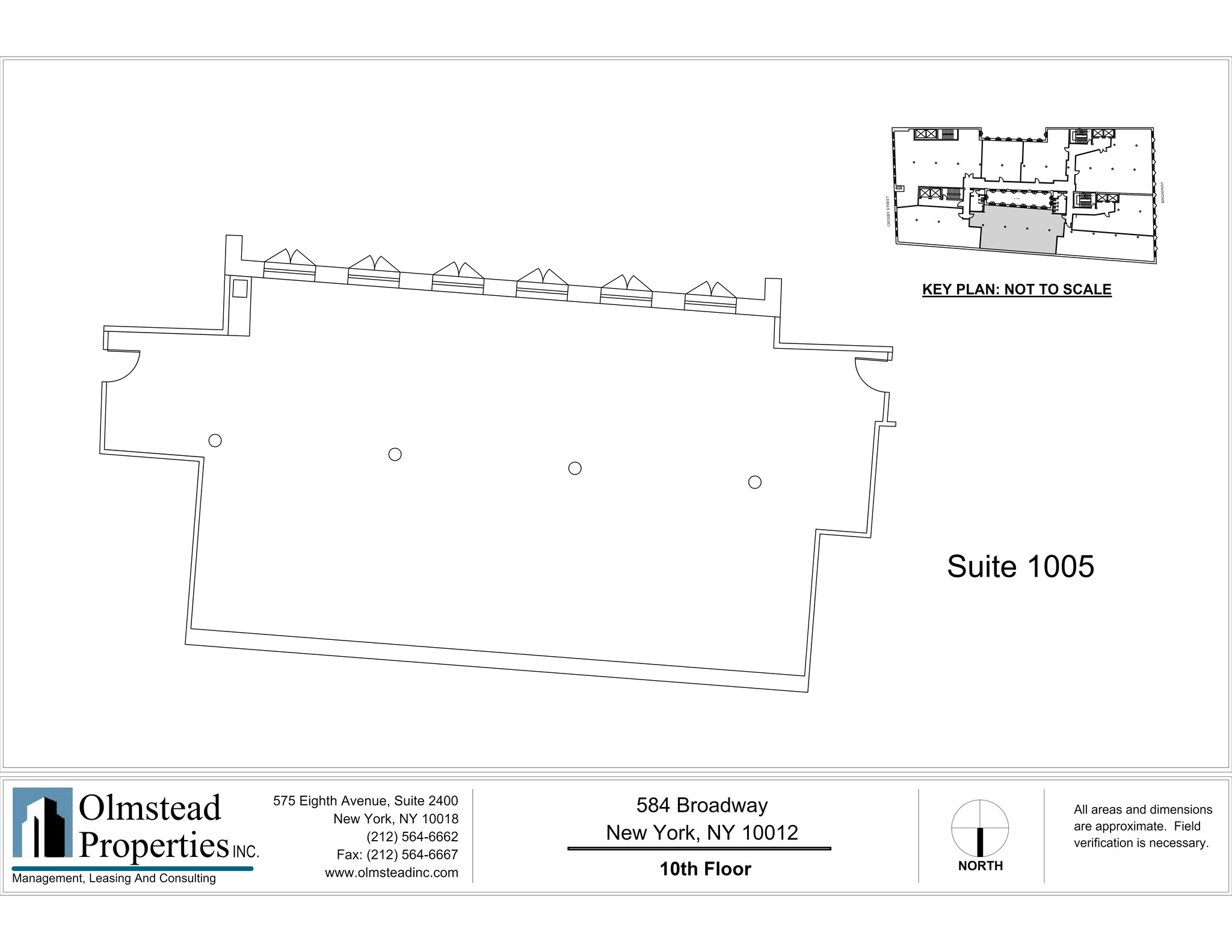584-590 Broadway, New York, NY à louer Plan de site– Image 1 sur 1
