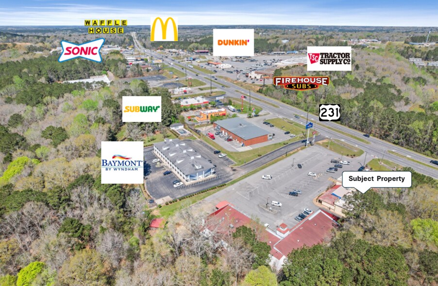 1396 S US Highway 231, Ozark, AL à vendre - Aérien – Image 3 sur 10