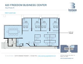 610 Freedom Business Ctr Dr, King Of Prussia, PA à louer Plan de site– Image 1 sur 1