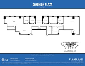 17304 Preston Rd, Dallas, TX à louer Plan d’étage– Image 1 sur 1