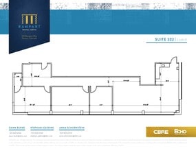 125 Rampart Way, Denver, CO à louer Plan d’étage– Image 1 sur 2
