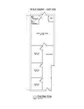 1007-1053 NE 14th St, Ocala, FL à louer Plan d’étage– Image 1 sur 1