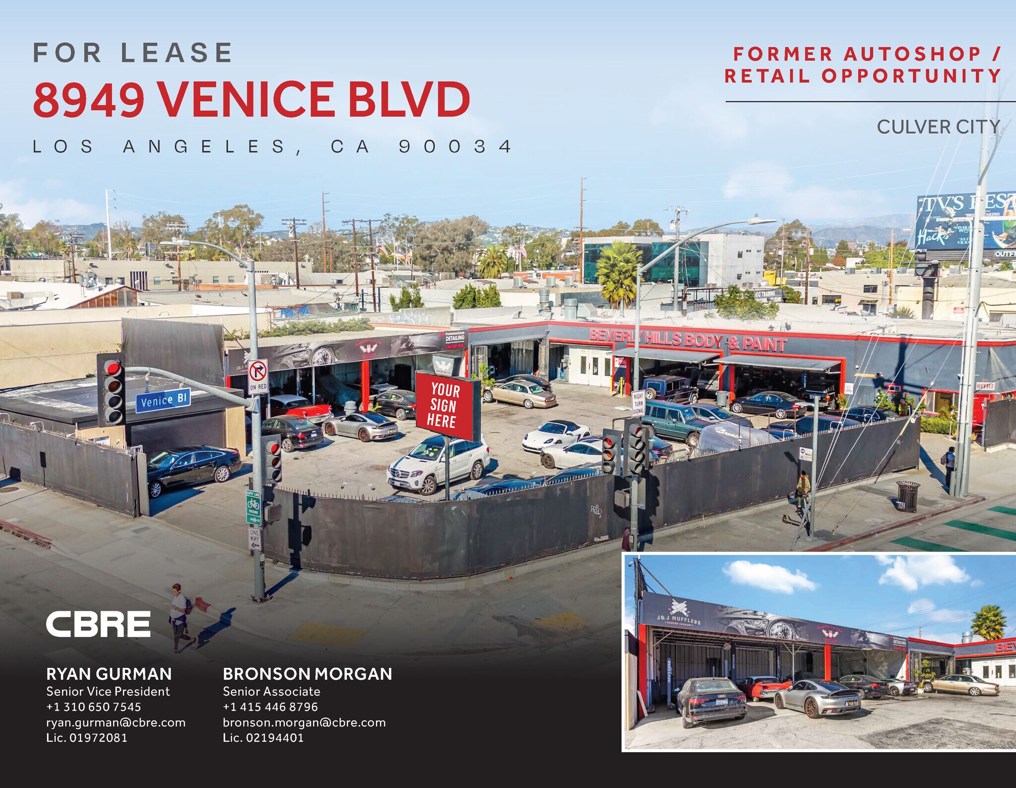 8949-8951 Venice Blvd, Los Angeles, CA à louer Photo de l’immeuble– Image 1 sur 11