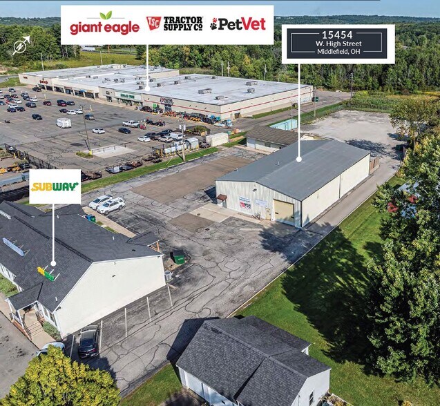 15454 W High St, Middlefield, OH à vendre - Aérien – Image 3 sur 17