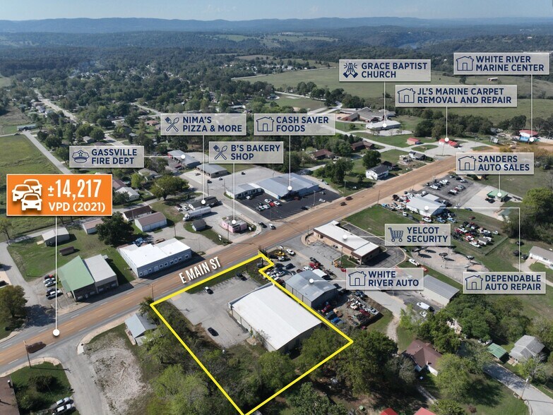 106 E Main St, Gassville, AR à vendre - Photo de l’immeuble – Image 3 sur 9