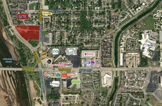 Plus de détails pour E 71st St & Riverside Pkwy, Tulsa, OK - Terrain à vendre