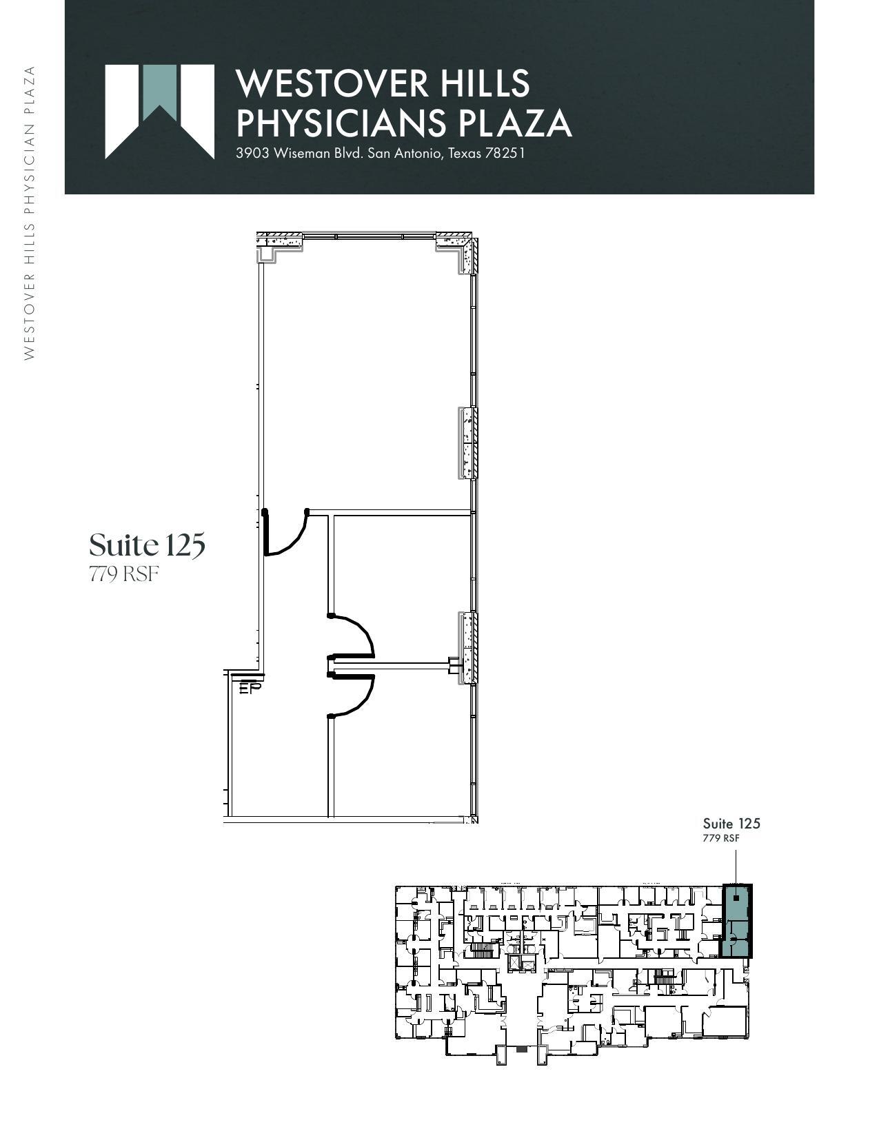 3903 Wiseman Blvd, San Antonio, TX à louer Plan d’étage– Image 1 sur 1