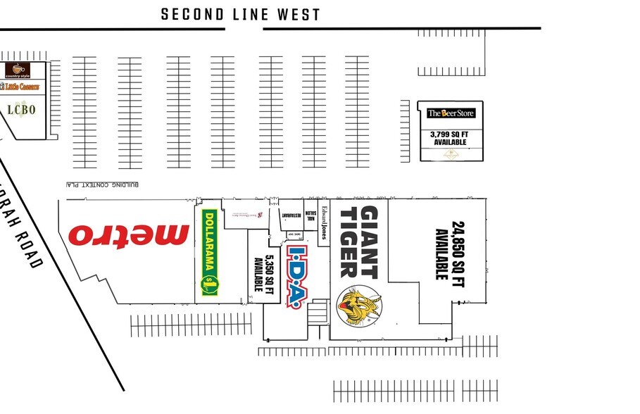 275 Second Line W, Sault Ste Marie, ON à louer - Plan de site – Image 3 sur 3