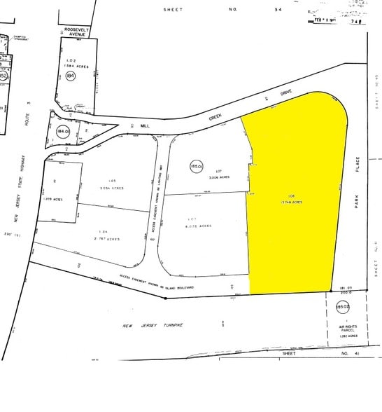 400 Mill Creek Dr, Secaucus, NJ à louer - Plan cadastral – Image 2 sur 7