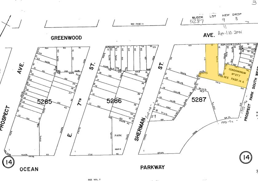 207 Prospect Park SW, Brooklyn, NY à vendre - Plan cadastral – Image 2 sur 27