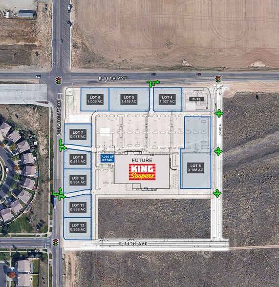 TBD SEC 56th Ave and Piccadilly Rd, Aurora, CO à louer - Photo principale – Image 1 sur 1