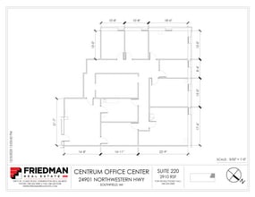 24901 Northwestern Hwy, Southfield, MI à louer Plan d’étage– Image 1 sur 1