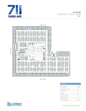 711 Third Ave, New York, NY à louer Plan d’étage– Image 1 sur 1