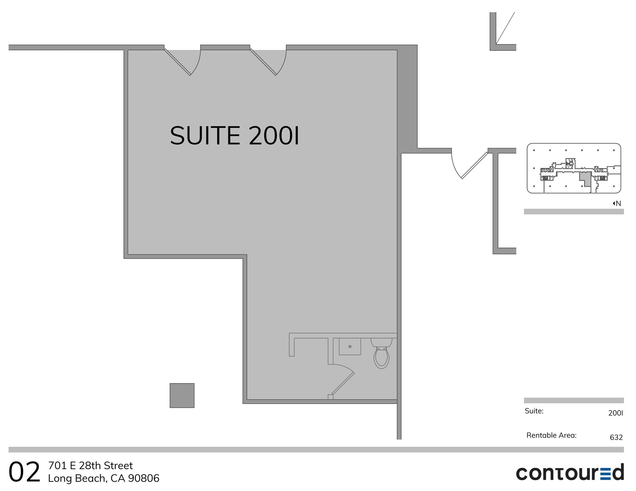 701 E 28th St, Long Beach, CA à louer Plan de site– Image 1 sur 1