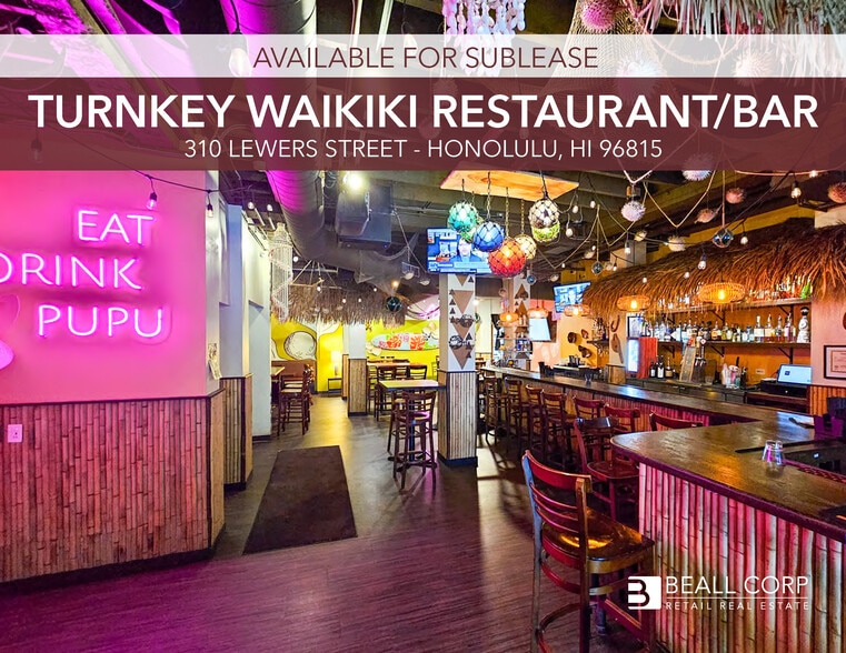 310-314 Lewers St, Honolulu, HI à louer - Photo de l’immeuble – Image 1 sur 11