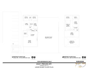 2441 Pecan St, Carrollton, TX à louer Plan de site– Image 1 sur 1