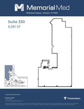9432 Katy Fwy, Houston, TX à louer Plan d’étage– Image 1 sur 1