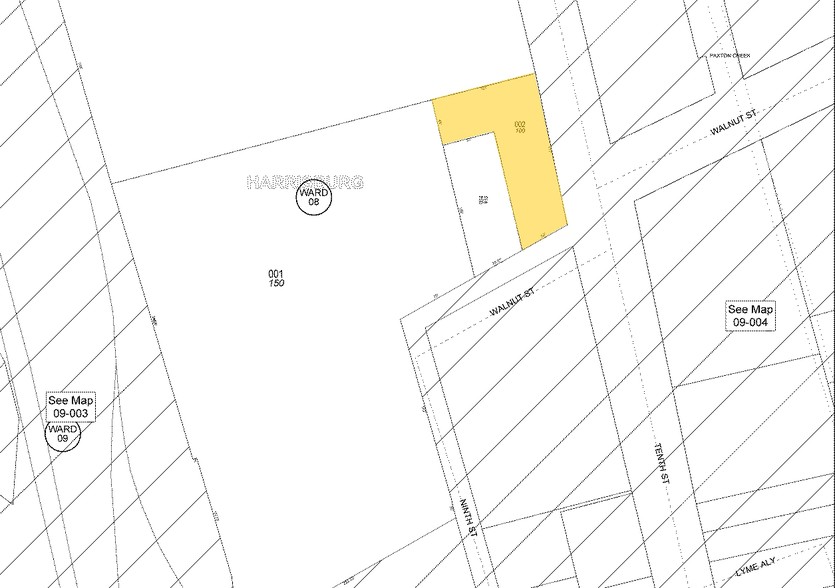 100 N 10th St, Harrisburg, PA à vendre - Plan cadastral – Image 2 sur 6