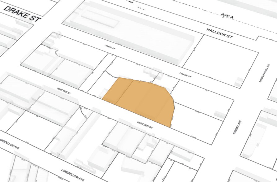 628-640 Whittier st, Bronx, NY à vendre - Plan cadastral – Image 2 sur 2