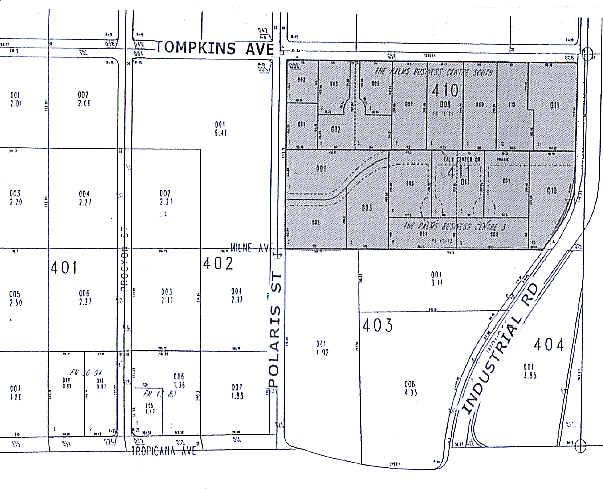 4790 Polaris Ave, Las Vegas, NV à louer - Plan cadastral – Image 2 sur 6