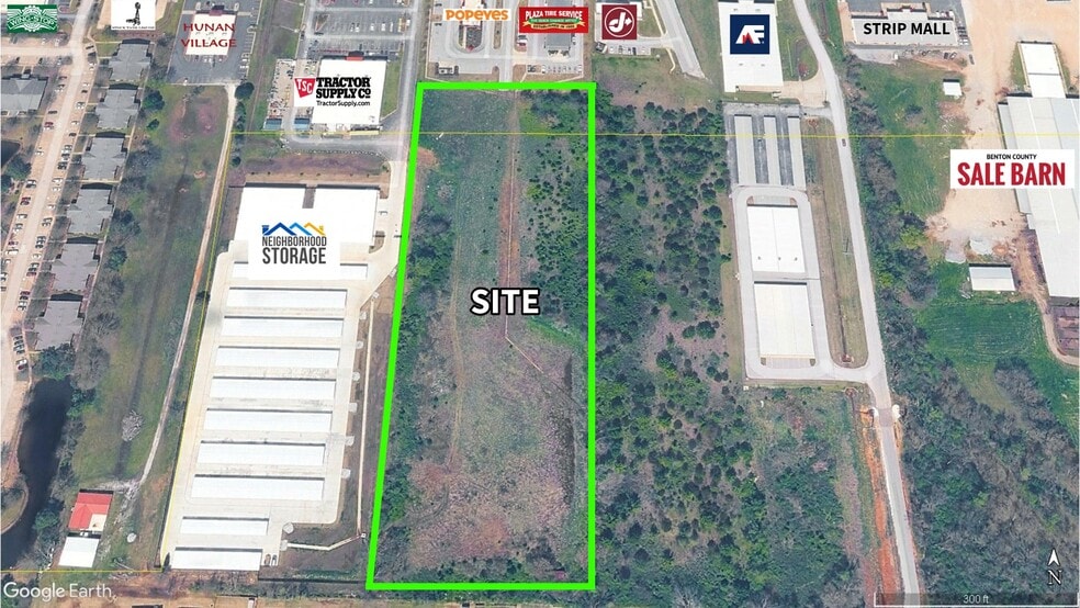 6.95 Acres US Hwy 412 E & Simon Sager Ave, Siloam Springs, AR à vendre - Photo principale – Image 1 sur 8