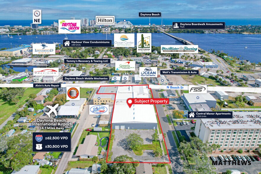 530 N Beach St, Daytona Beach, FL à louer - Photo de l’immeuble – Image 3 sur 3