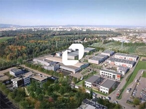 Saint-Priest, RHO - Vue aérienne  vue de carte