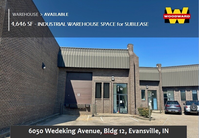 6050 Wedeking Ave, Evansville, IN à louer - Photo de l’immeuble – Image 1 sur 6