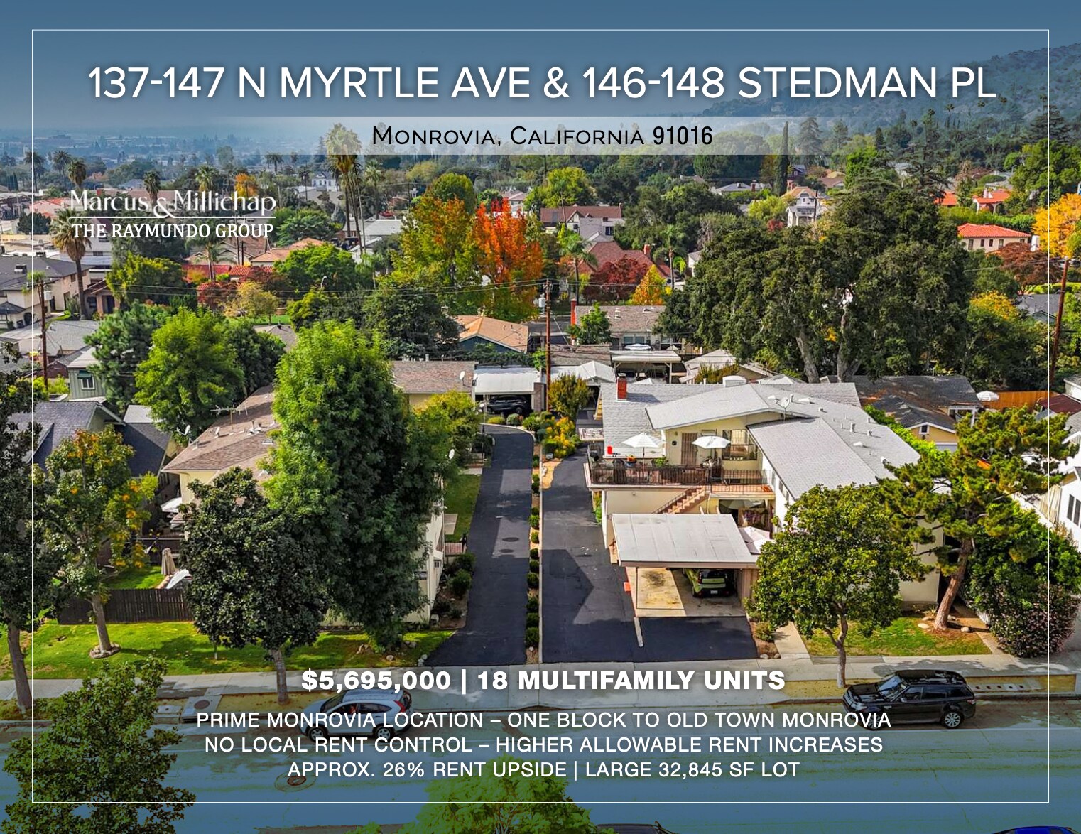147 N Myrtle Ave, Monrovia, CA à vendre Photo principale– Image 1 sur 39