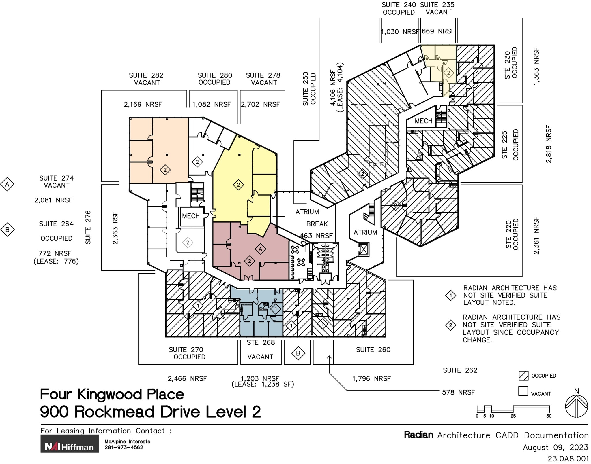 600 Rockmead Dr, Kingwood, TX à louer Plan de site– Image 1 sur 1