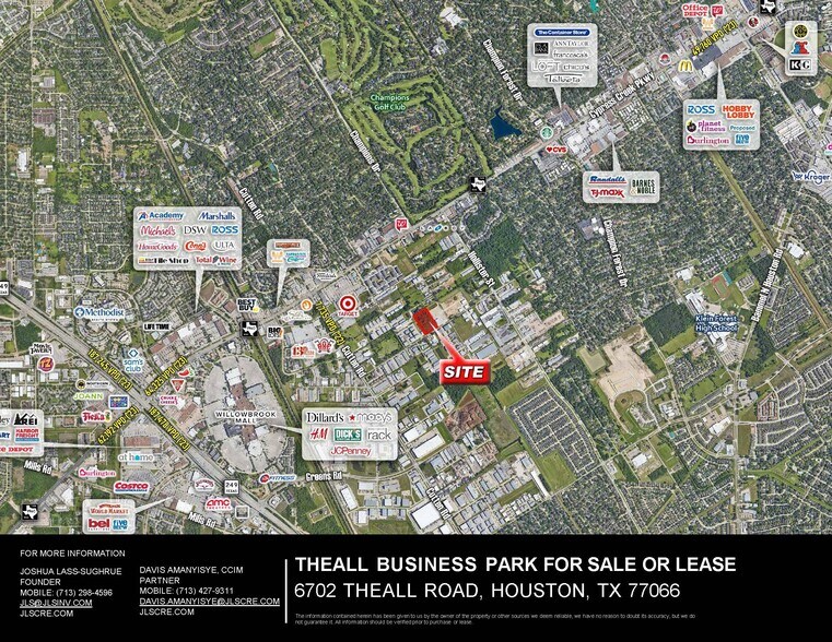 6702 Theall Rd, Houston, TX à vendre - Photo de l’immeuble – Image 2 sur 11