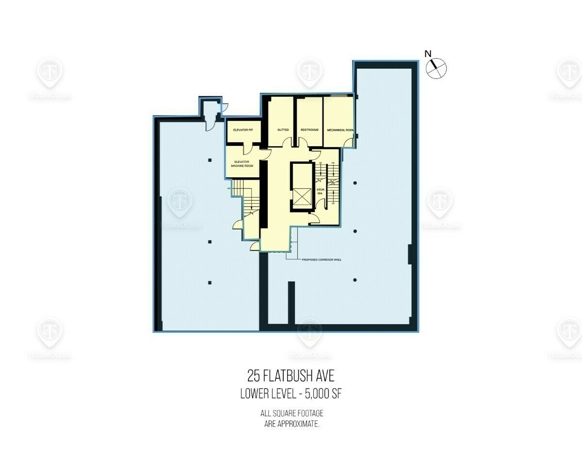 21-25 Flatbush Ave, Brooklyn, NY à louer Plan d’étage– Image 1 sur 1