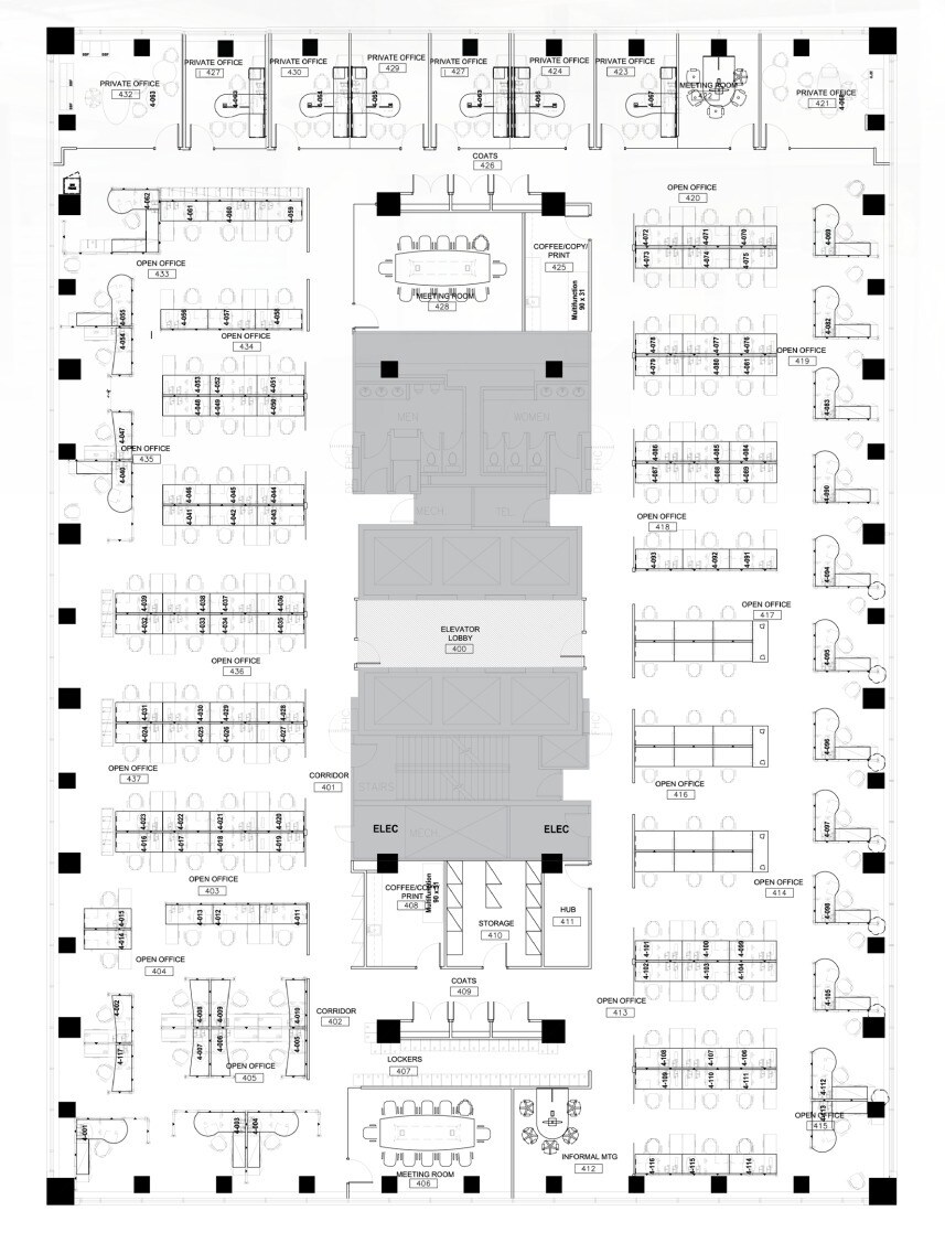 365 Bloor St E, Toronto, ON à louer Plan d’étage– Image 1 sur 11