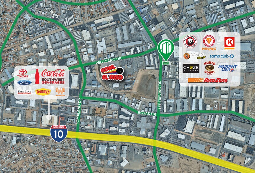 1410 N Lee Trevino Dr, El Paso, TX à louer - Photo de l’immeuble – Image 2 sur 9